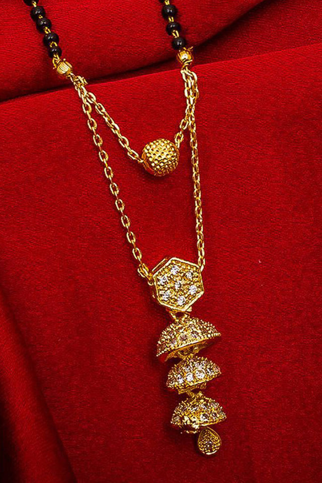 Shop Alloy Mangalsutra For Women's in Gold At KarmaPlace