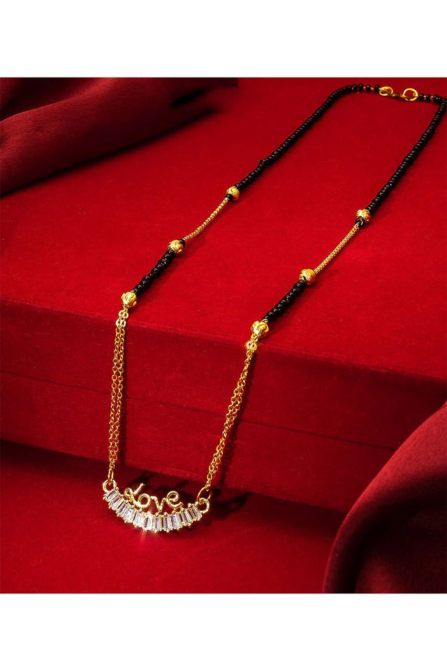 Buy Women's Alloy Mangalsutra in Gold