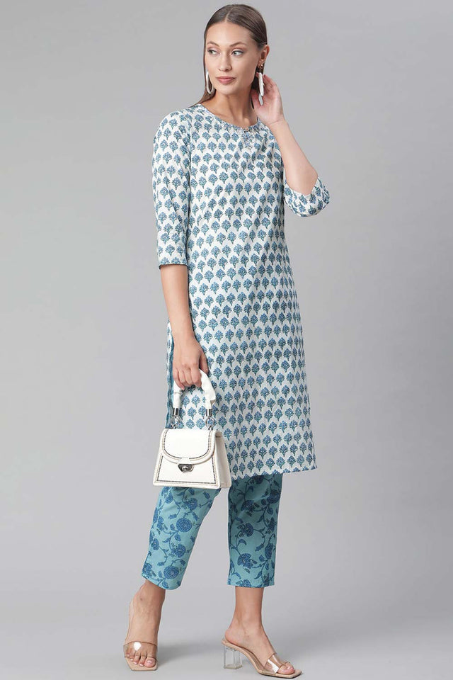 Buy Men's White Silk Blend Micro Printed Men's Kurta Pajama Jacket Set Online