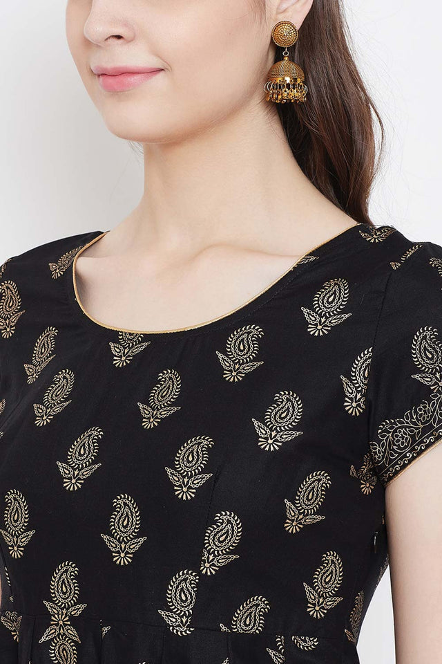 Buy Men's Copper Silk Blend Chevrons Printed Men's Kurta Pajama Jacket Set Online