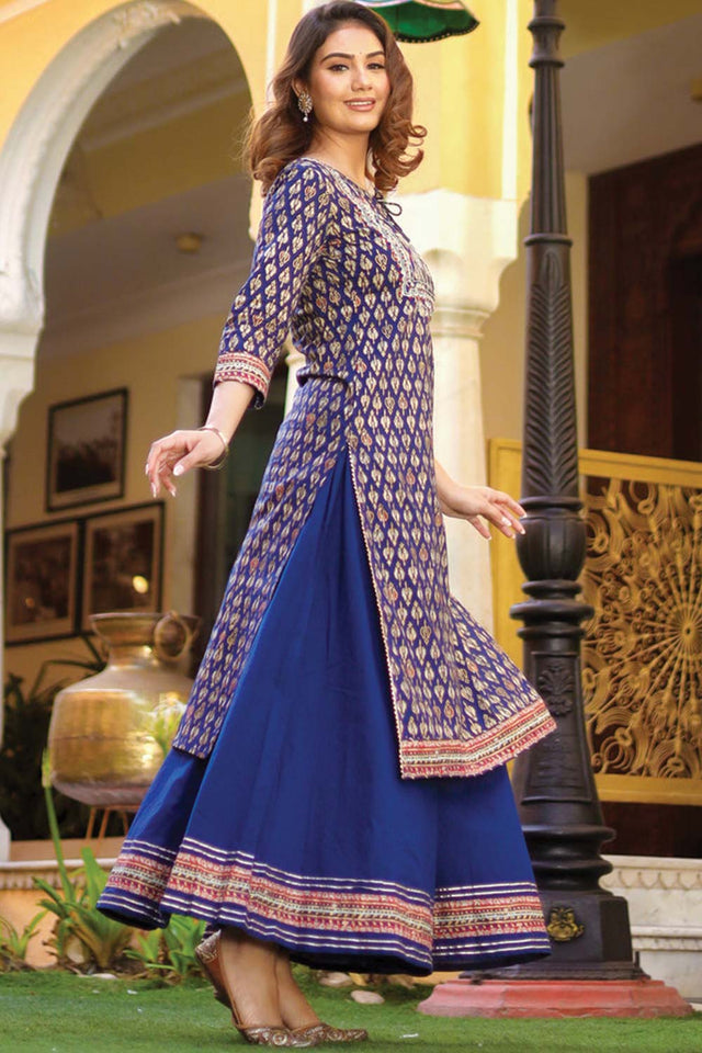 Buy Men's Grey Silk Blend Paisley Printed Men's Kurta Pajama Jacket Set Online