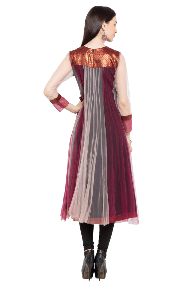 Purchase Cotton Long Anarkali Kurtis Online