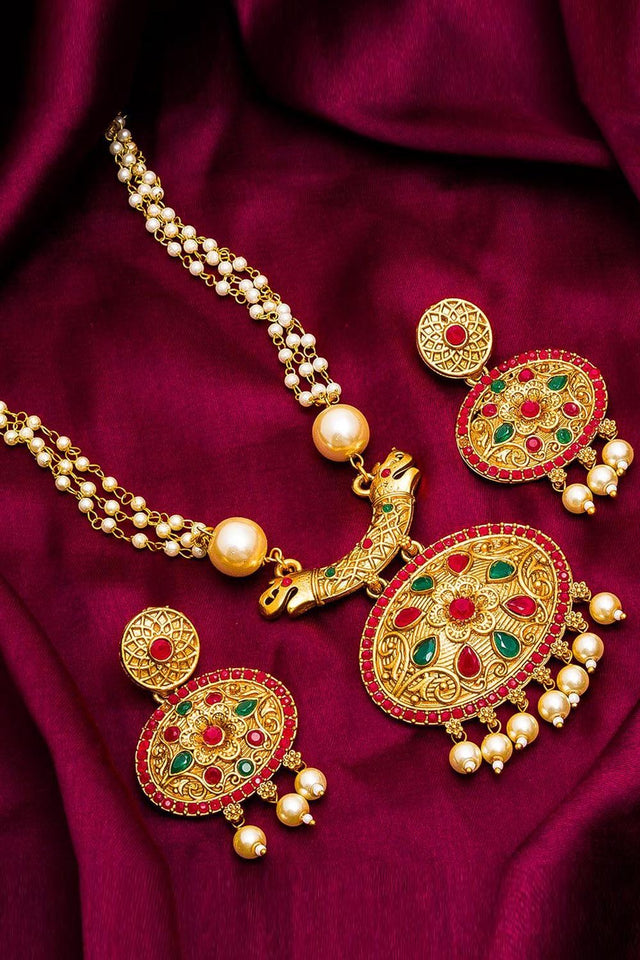 Shop Luxor Women's Alloy Kada Bangles in Gold At KarmaPlace