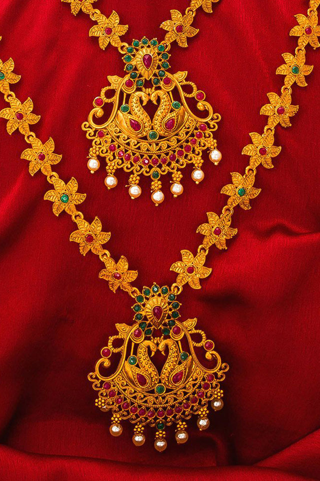 Shop Mazak Necklace For Women's Set in Gold At KarmaPlace