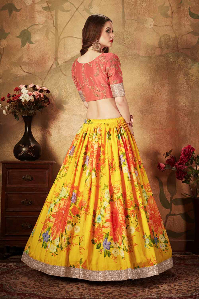 Shop Printed Lehenga Choli For Women