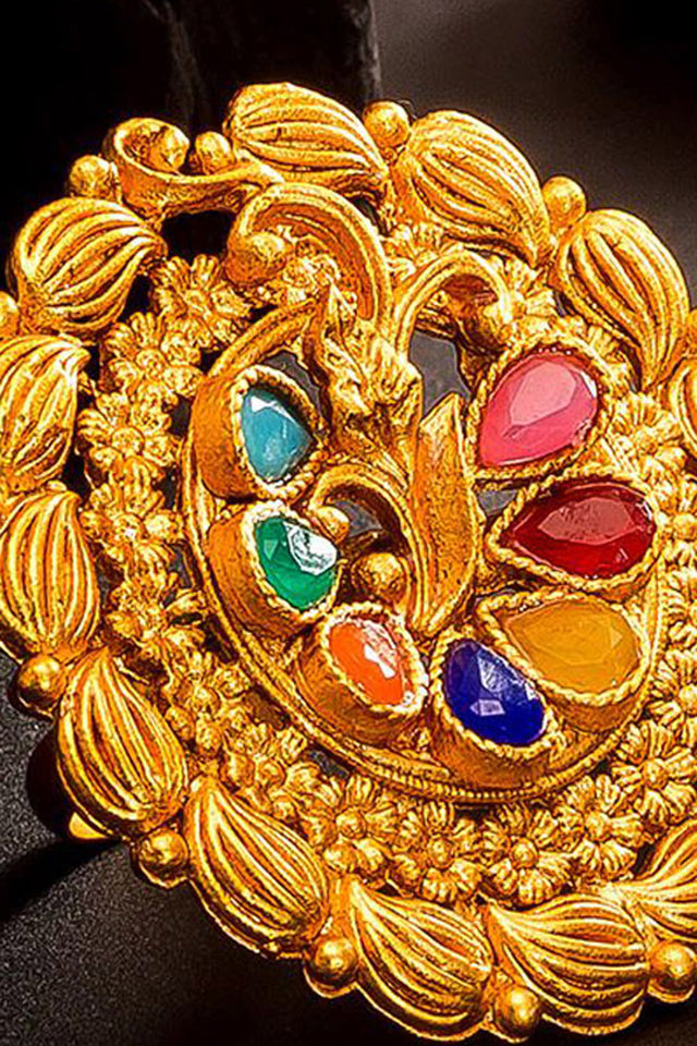 Shop Alloy Ring For Women's in Gold At KarmaPlace