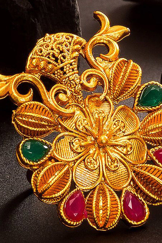 Shop Alloy Ring For Women's in Gold At KarmaPlace