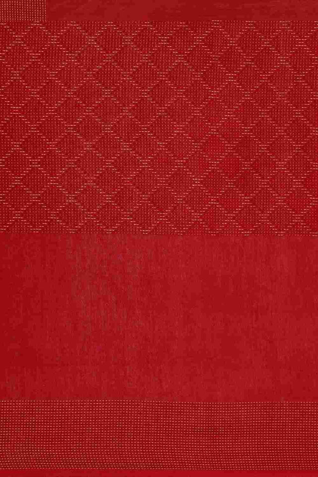 Maroon Art Silk Block Saree