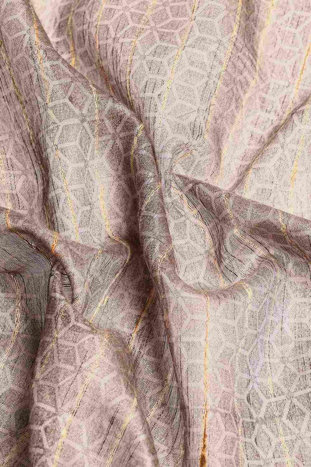 Grey Art Silk Embellished Saree