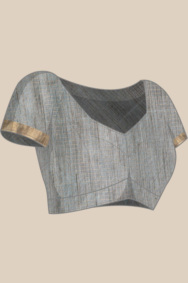 Green Art Silk Block Saree