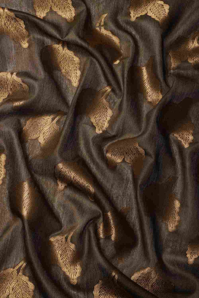 Olive Art Silk Indian Saree