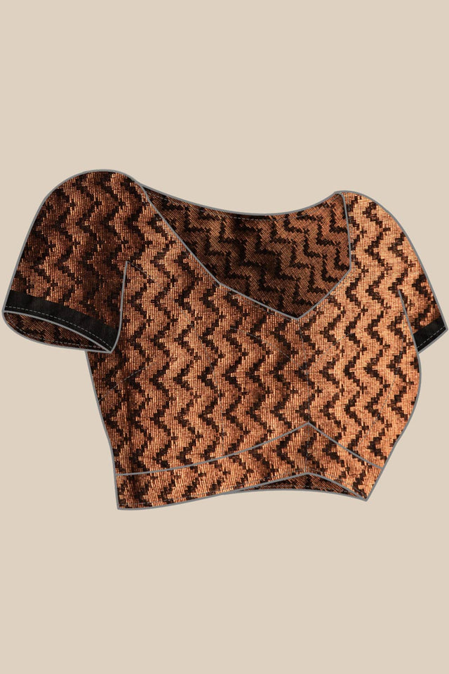 Black Art Silk Indian Saree