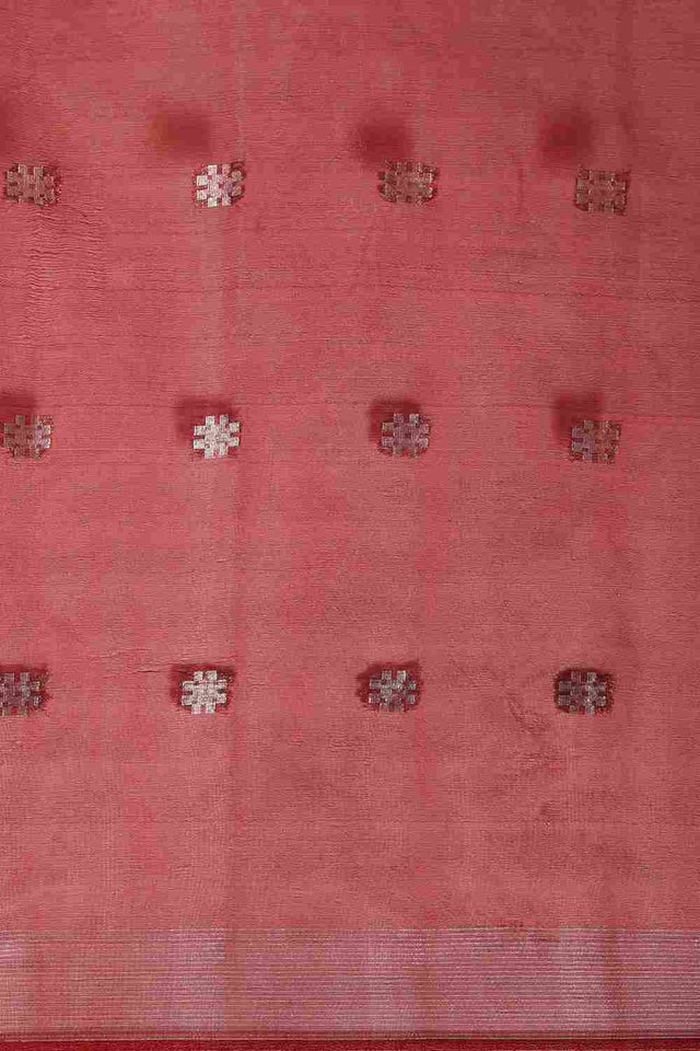 Maroon Organza Indian Saree