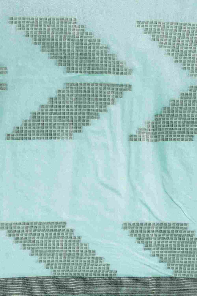 Blue Art Silk Indian Saree