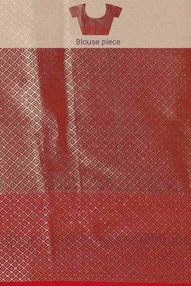 Green Art Silk Block Saree