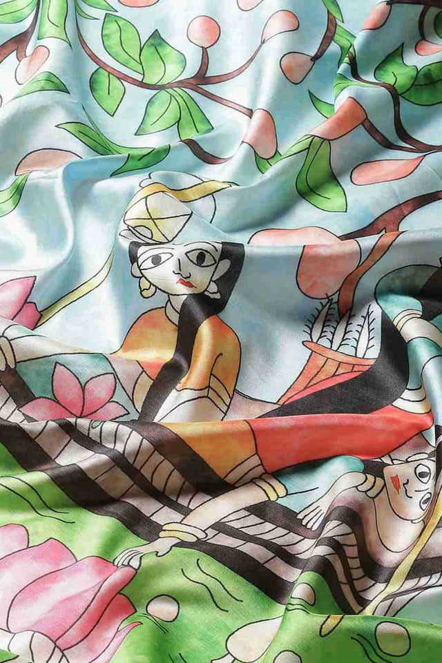 Blue Zari Art Silk Saree (SZ-DGPS3-SKB-1309)