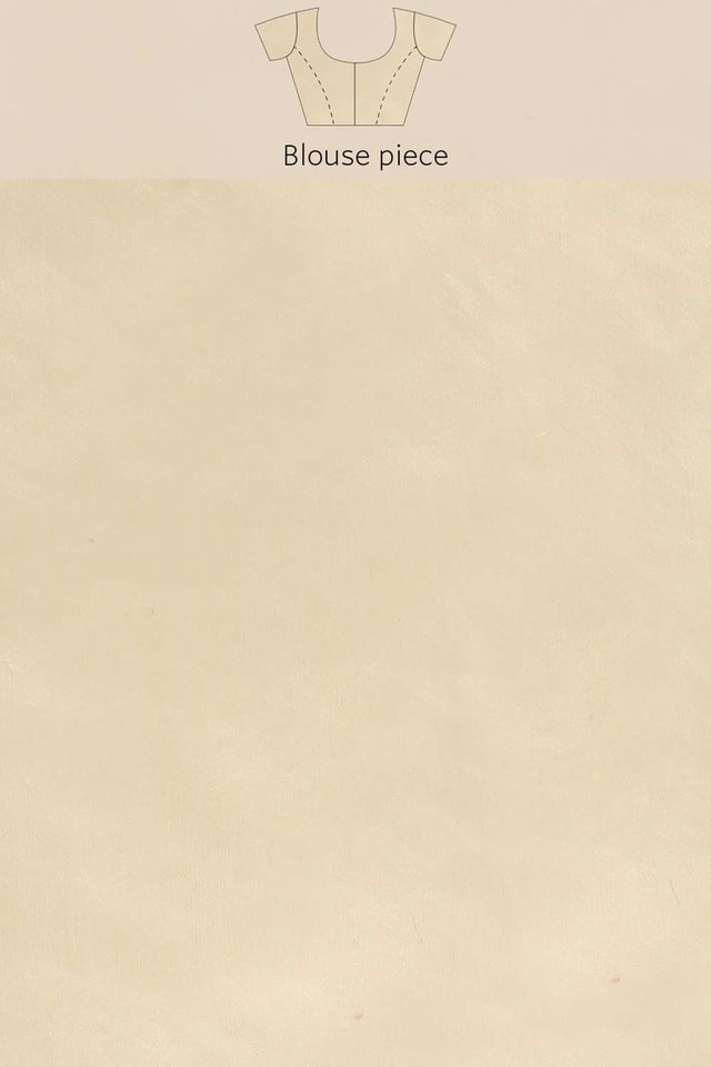 White Cotton Woven Saree