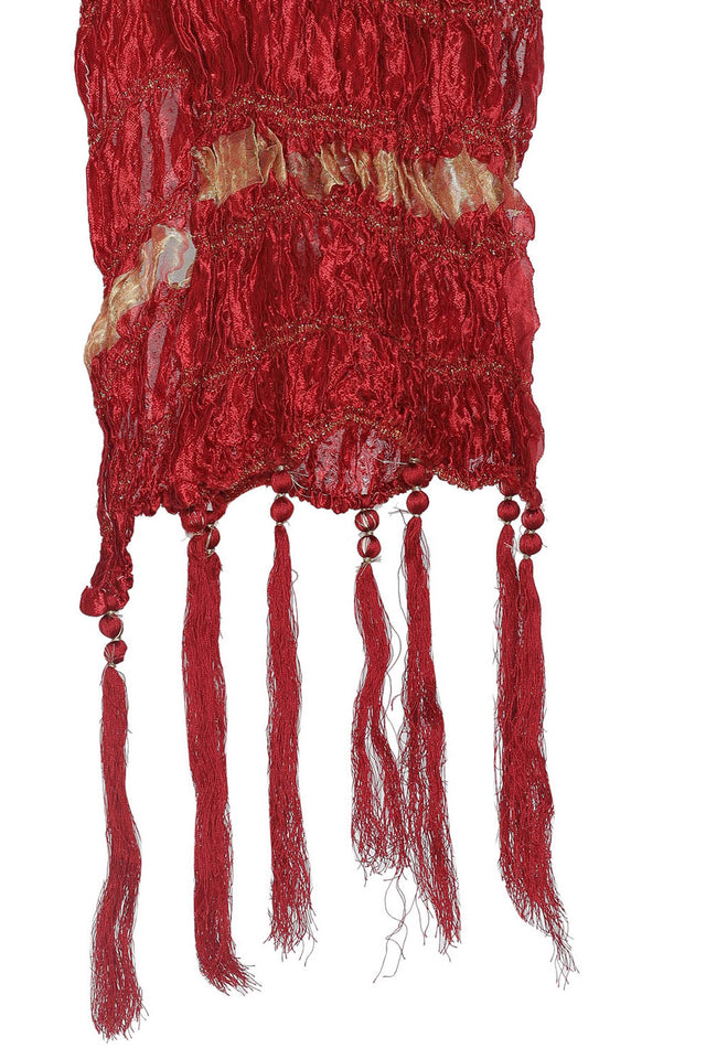 Men's Viscose Dupatta In Maroon