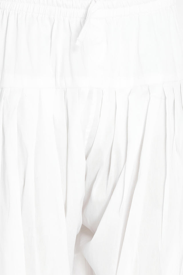 Men's Blended Cotton Kurta Set in Blue