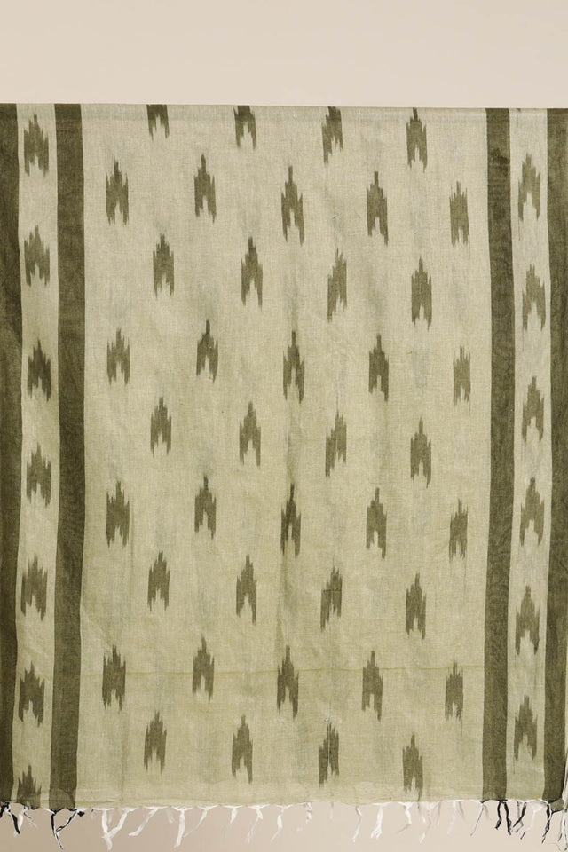 Green Cotton Dupatta