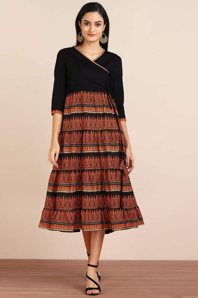 Shop Blended Cotton Stripes Kurti Online