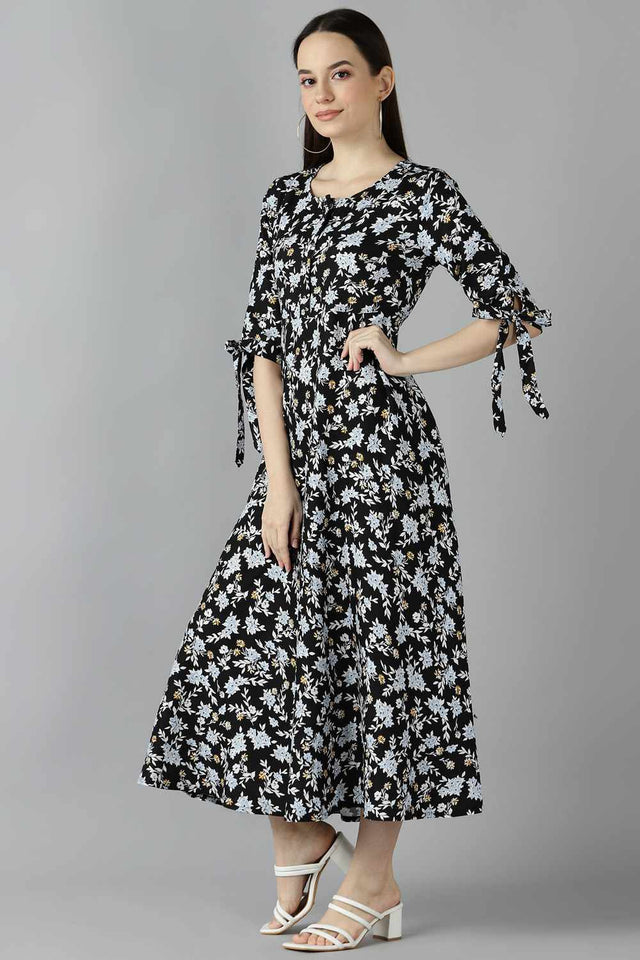 Shop Rayon Floral Dress Online