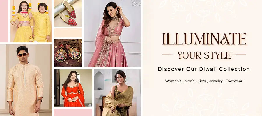 Diwali 2025 Fashion Guide: Shine Bright in Festive Sarees, Lehengas , Mens Outfits & More….