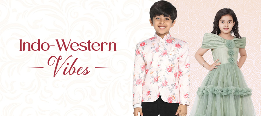 Modern Twist to Tradition: Indo-Western & Ethnic Wear for Kids