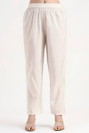 Mustard Solid Silk Anarkali Suit Set