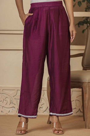 Violet Tie & Dyed Silk Co-Ord Set (1868CRDPR)