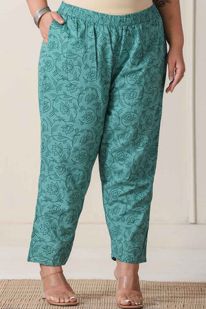 Multi-Color Ethnic Motifs Pure cotton Kurti Pant Set