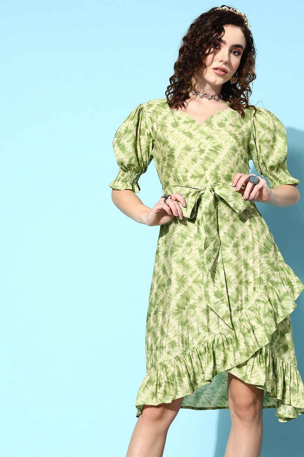 green muslin dress Jovani Style 08608 | Jovani Dresses