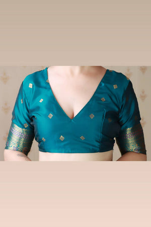 Orange Woven Banarasi Saree