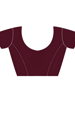 Pink Solid with Lace Border Net Saree