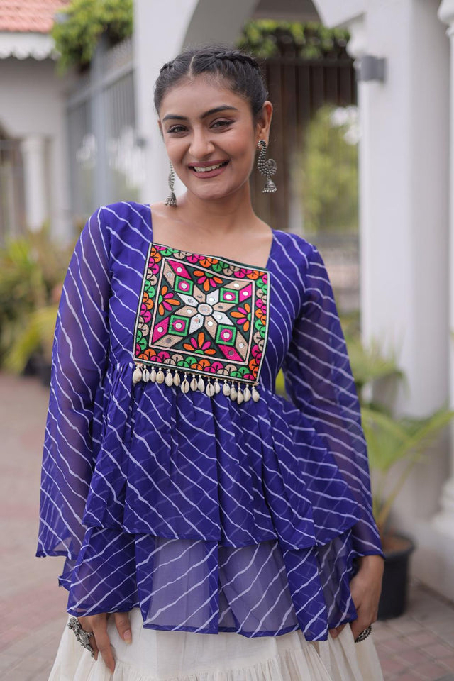 Off White Solid Cotton Lehenga (ACA9001)