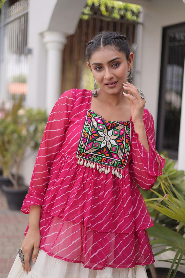 Off White Solid Cotton Lehenga (ACA9002)