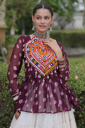 Off White Solid Cotton Free Size Stitched Lehenga (ACB1053)