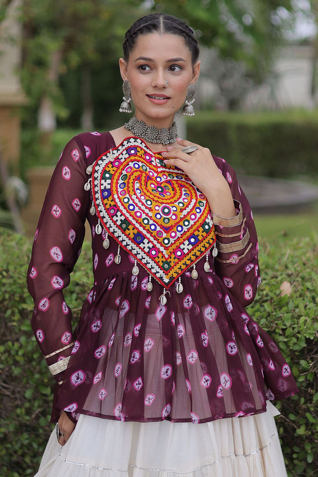 Off White Solid Cotton Free Size Stitched Lehenga (ACB1053)