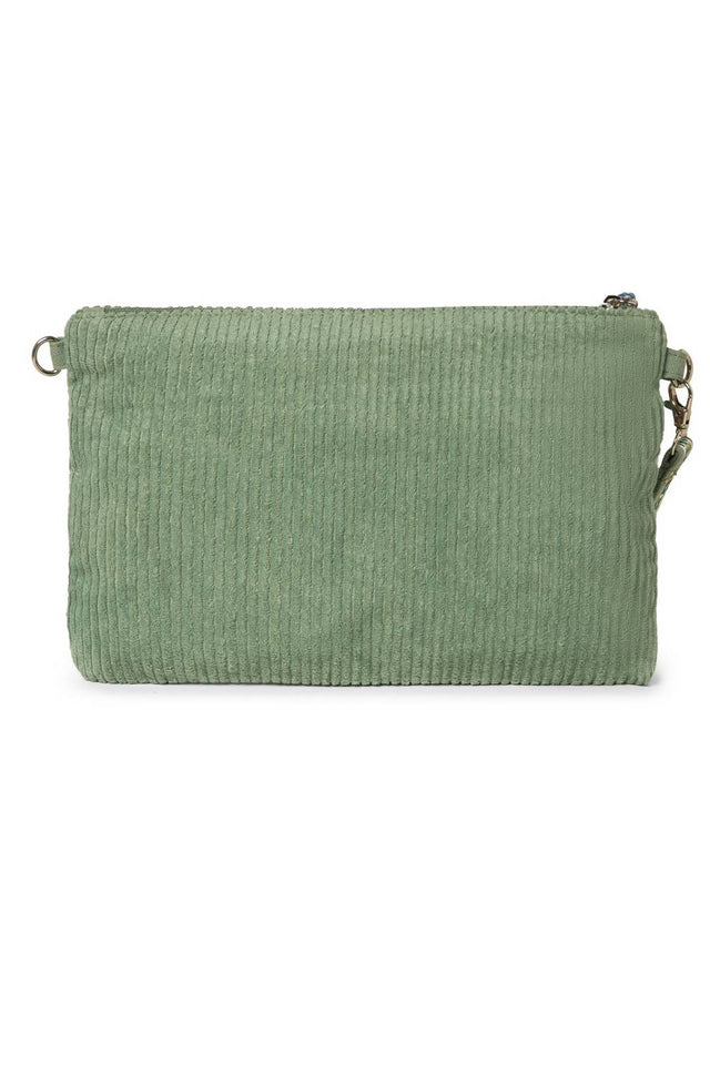 Multi Color Sequined Canvas Sling Bag