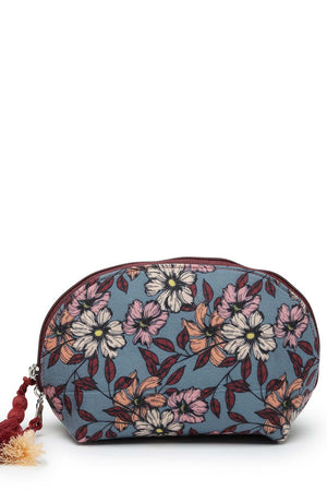 Multi-Color Floral Print Polycotton Hand Bag