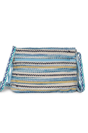Multi Color Jacquard Jacquard Sling Bag