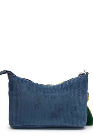 Multicolor Abstract Cotton Sling Bag (ADB5303A)