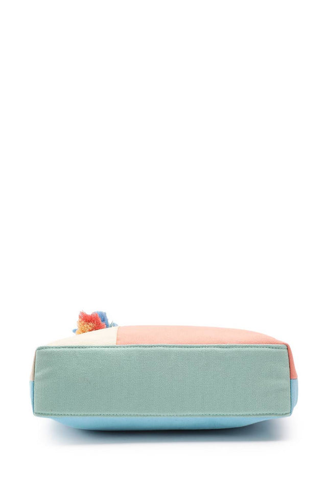 Multi Color Solid Cotton Hand Bag