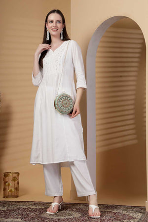 Green Embellished Faux Silk Clutch