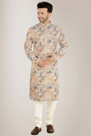 Multi Color Rayon Cotton Kurta Pajama