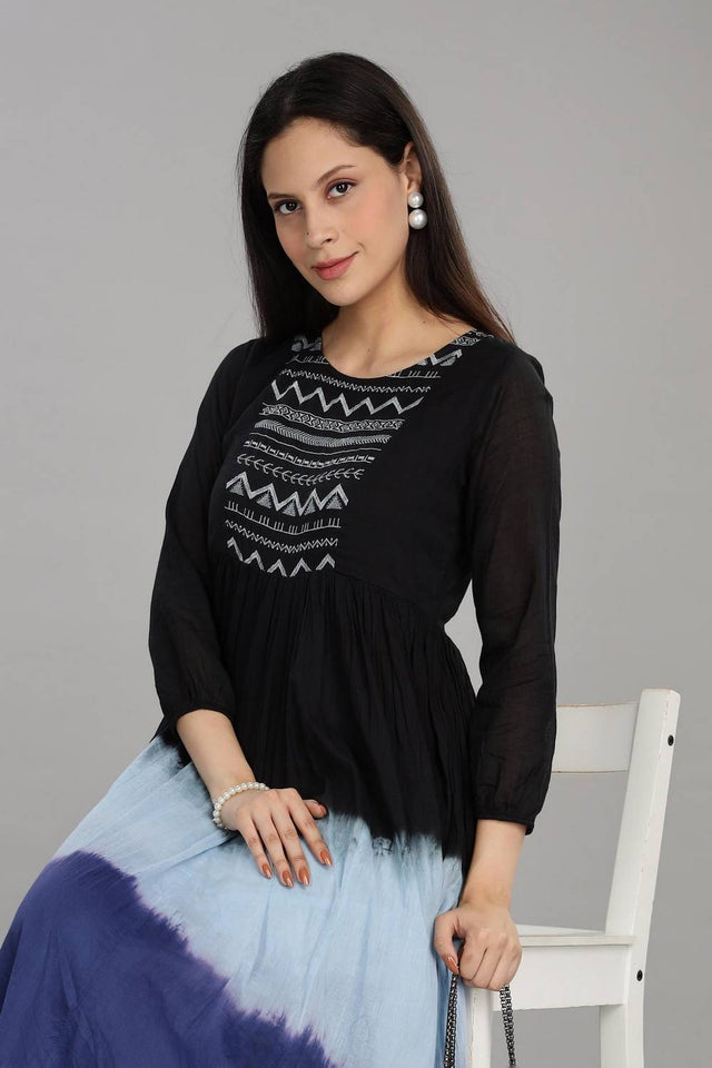 Blue Ombre Cotton Dresses