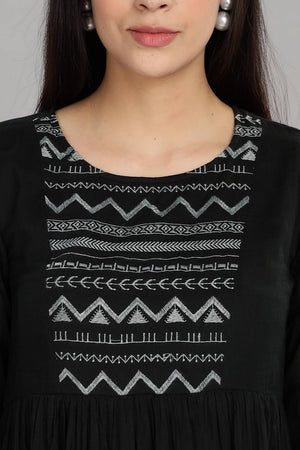 Mustard & Black Ombre Cotton Dresses