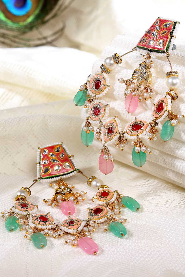 Multi-Color Alloy Earring