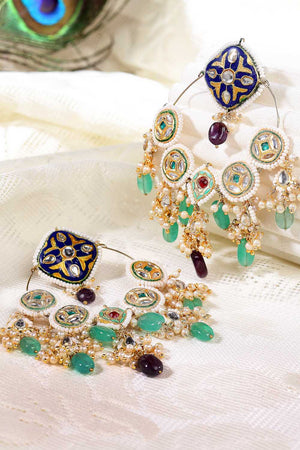 Multi-Color Alloy Earring