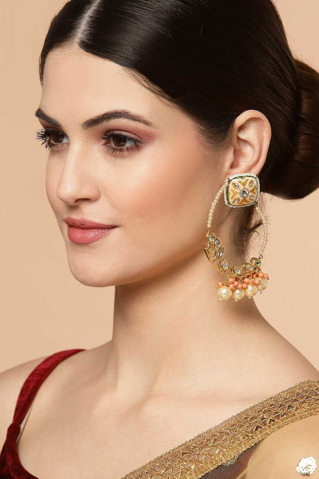 Multi-Color Alloy Earring